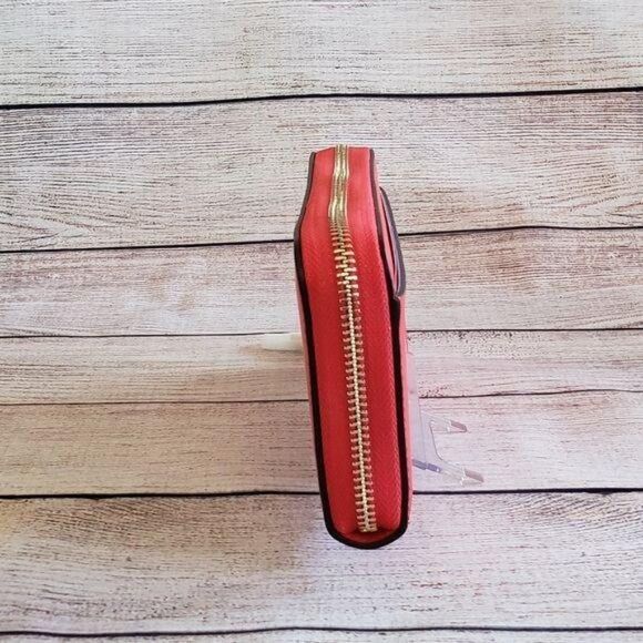 Kate Spade Lucky Draw Large Continental Zip Around Leather Wallet Casino Theme - Picture 7 of 15